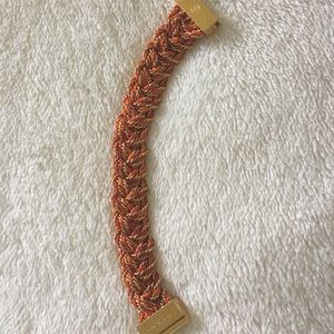 Tory burch gold chain link bracelet